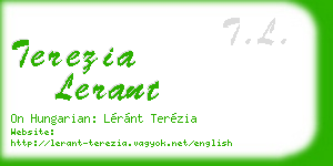 terezia lerant business card